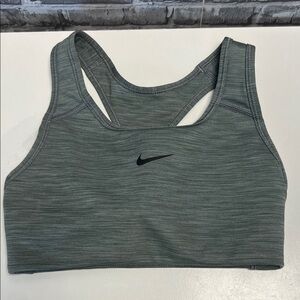 Nike‎ Women's Heathered Gray Sports Bra